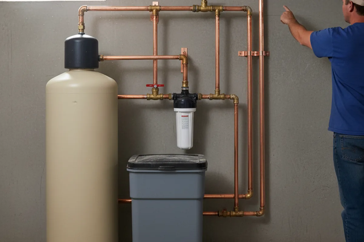 Whole-house water treatment system installed in Marcus